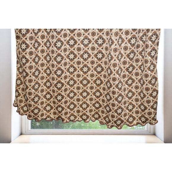 Y2K fashion…ART Sleeveless Top Women’s 2X – Retro Geometric Floral Print Lettuce - Picture 5 of 10